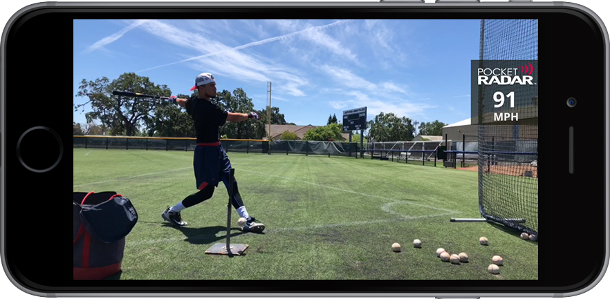 Smart Coach Radar with the Pocket Radar app